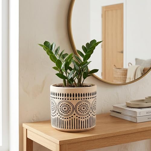 Ceramic 5 Inch Succulent Plant Pot Small Flower Planter - Image 3