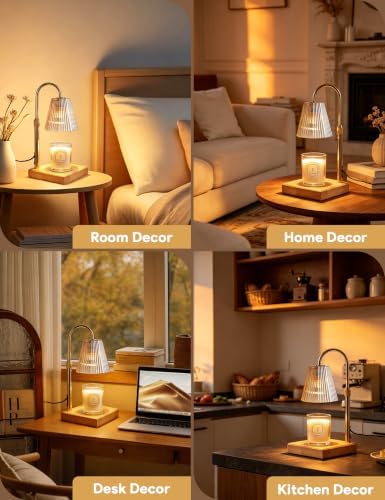Candle Warmer Lamp Gold, Home Decor, Brithday Gifts for Women Mom - Image 6