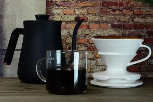 3-in-1 Ceramic Drip Tray for Pour-Over Coffee Dripper - Image 3