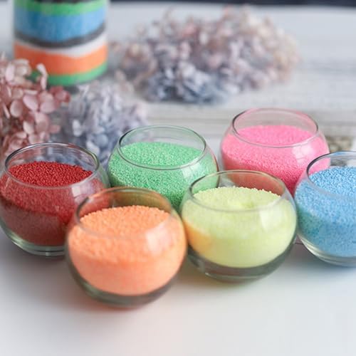 CoolCrafts Sand Wax Candle with Wicks 2 LB Pearled Sand Candle Bulk for Candle Making, Wedding Decor, Crafts - Red - Image 3