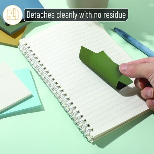 Mr. Pen- Sticky Notes, 3"x3", 12 Pads, 600 Sheets, Natural Vintage - Image 5