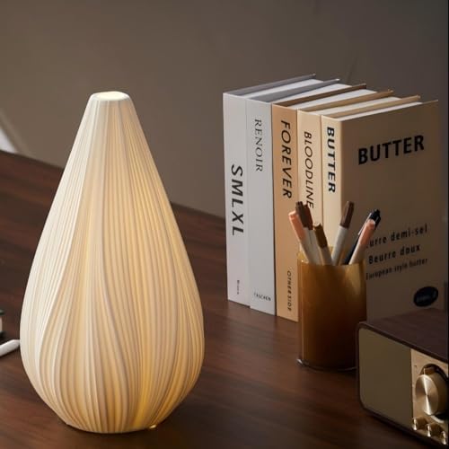RONDURE Modern Ceramic Decorative Table Lamp Living Room Bedroom Bedside - Image 6