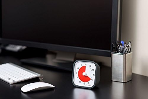 TIME TIMER 60 Minute MOD Education Edition ⁠— Visual Timer with Desktop Software for Kids Classroom Learning, Teachers Desk Clock, Study Tool and Office Meetings with Silent Operation (Charcoal) - Image 4