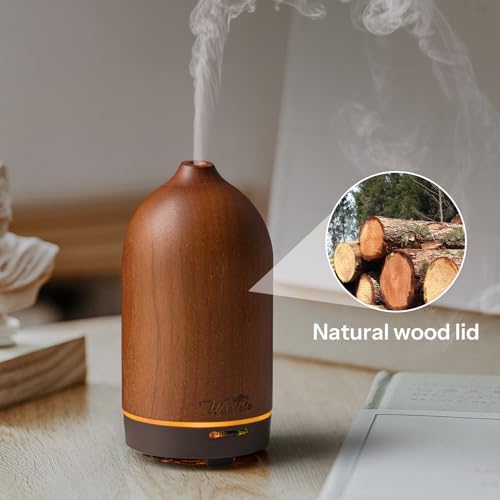 120ml Wood Essential Oil Diffuse - Oil Diffuser for a Pleasant Indoor Atmosphere -Aromatherapy Diffusers for Home or Office - Image 5