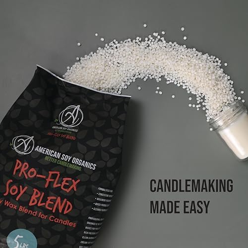 American Soy Organics Pro-Flex Soy Blend Wax Beads for Candles, 10 lbs - Image 3