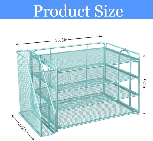 gianotter 4-Tier Paper Organizer With Magazine Holder - Image 4