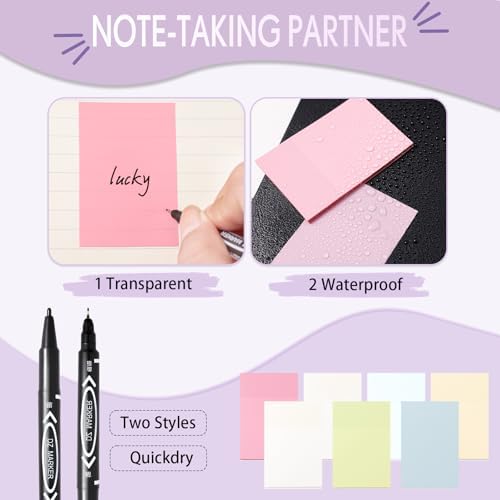 XKDOUS 58 Bible Study Supplies Journaling Kit, Bible Highlighters, Khaki - Image 7