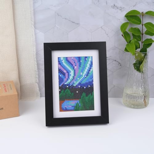 Apomelo 10pcs Small Diamond Art Scenic‌ Landscape, Round Drill Small Diamond Art Kits for Adults Beginners, MIni Diamond Art for Home Wall Desktop Decor, 6X8 inches - Image 6