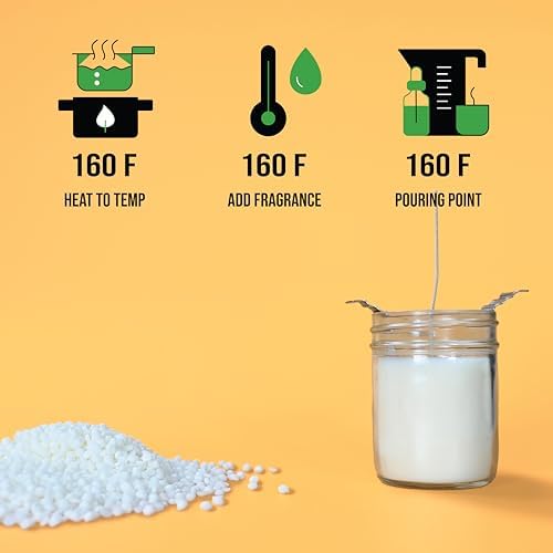 American Soy Organics 100% Midwest Soy Wax Beads, Candle Wax, 10 lbs - Image 5