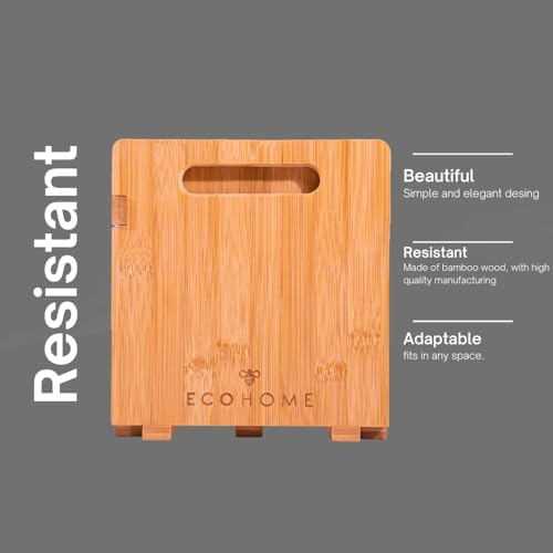 Desktop Bookshelf Expandable with Two Drawer Organizers Made of Bamboo, Collapsible Design & Compartments for Efficient, Clutter-Free Workspace Organization - Sleek Bookshelf - Image 6
