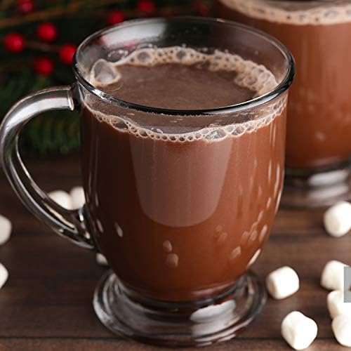 Accguan 15oz/450ml Glass Coffee Mugs with Handles Set of 6 - Image 6