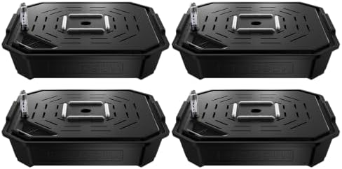 VIVOSUN 4-Pack FlexFeed Self-Watering Pots, Auto Irrigation Fabric Pot Base by VIVOSUN