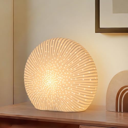 10.5"Decorative Ceramic Table Lamp Living Room,Bedroom,Corded,Bulb Included by Unknown