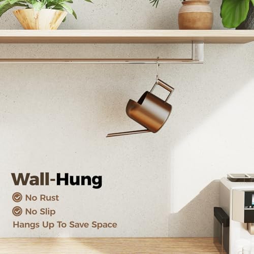 Bamworld Small Watering Can Indoor Outdoor Plant Metal Stainless Steel Long Spoutt Flowers Watering Cans for House Garden Plants 10OZ Watering Bottle Cute Decorative for Bonsai(Bronze) - Image 4