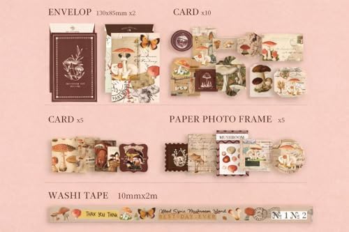 Scrapbook Kit, 350+ PCS Scrapbooking Supplies Set with Vintage Scrapbook Paper, Scrapbook Stickers, Ephemera, Vintage Decorations, Complete Junk Journal and DIY Memory Book Kit - Image 4