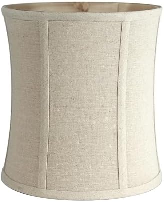 10'' H x 9.5'' W Linen Deep Drum Lamp Shade for Table Lamp Buffet Lamp by Unknown
