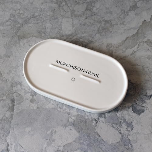 Elegant Ceramic Kitchen Sink Caddy, Bathroom Countertop Tray, Ceramic Vanity Tray - Durable, Heat-Resistant Design for Keys, Jewelry, and More - Dishwasher Safe, 7.5" x 4.1" x 0.8" - Image 5