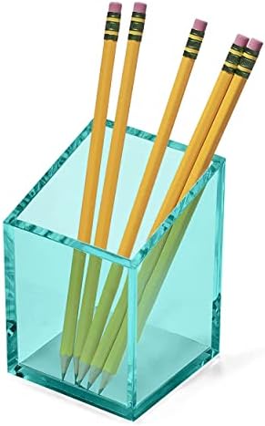 OfficeGoods Acrylic Pen and Pencil Holder, Green - Image 4