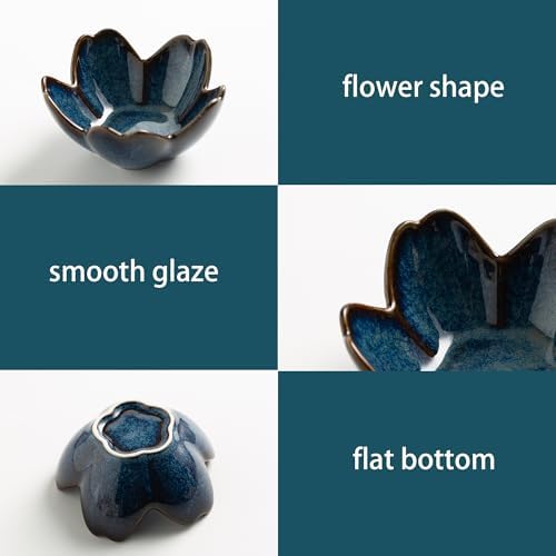 Flower Ring Holder Dish, Ceramic Jewelry Tray, Small Trinket Dish - Image 3