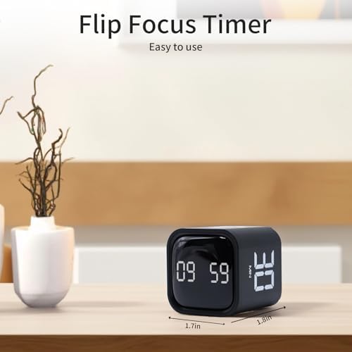 LUCKY TIME Rotating Productivity Timer 5/10/30/60min, Flip Timer, ADHD Tool - Image 6