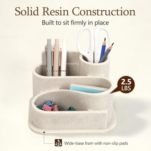 Aesthetic Desk Organizer,Pen Holder for Desk,Modern Office Desk Accessories - Image 3