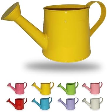 Small Watering Can for Indoor Plants, Yellow, 1L by Unknown