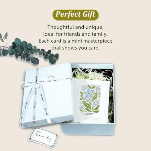 6 Pcs Small Diamond Art Kits Easy Flowers Diamond Art Kits for Adults - Image 7