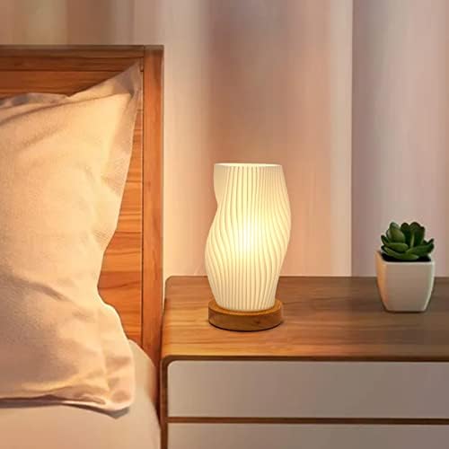 Aesthetic Funky Lamp, Cool Striped Bedside Night Light for Cozy Bedroom - Image 3