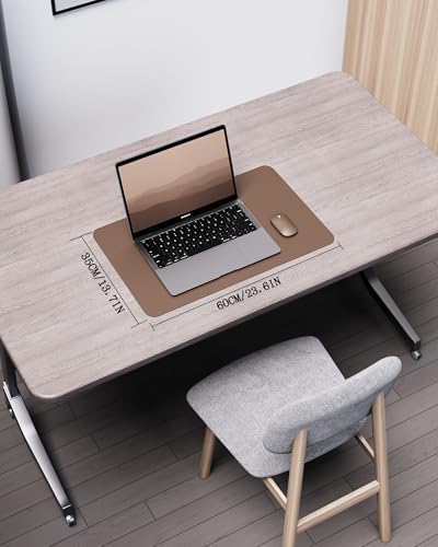 YSAGi Double-Sided Cork PU Leather Waterproof Desk Pad Protector for Office - Image 2