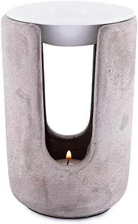 Pajoma Aroma Diffuser Concrete and Ceramic, White, 15 cm by pajoma