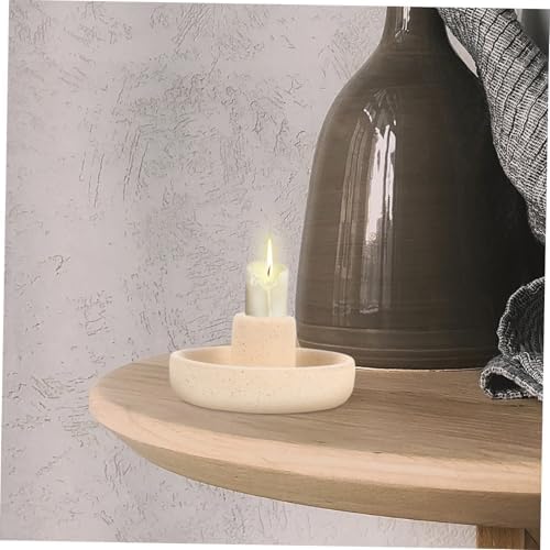 Ceramic Incense Burner Candle Holder with Sturdy Base for Home - Image 7