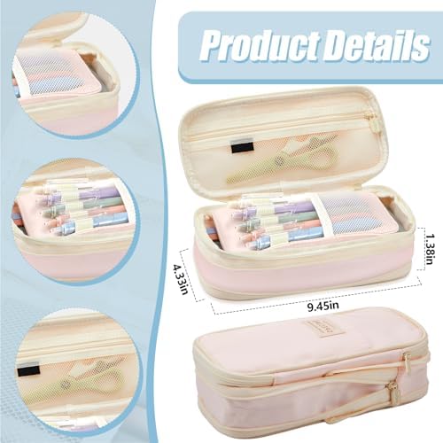 Jutom 39 Pcs Aesthetic Book Annotation Kit, Pink, Cute Style - Image 5