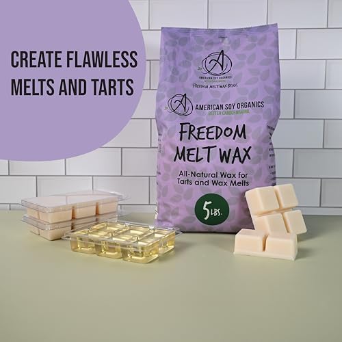 American Soy Organics Freedom Soy Wax Beads for DIY Candle Making, 10 lbs - Image 2