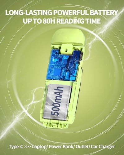HEMONNKAM Reading Light, Rechargeable Clip-On Book Light for Bed at Night - Image 7