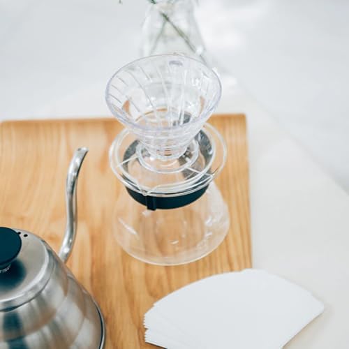 Hario V60 Plastic Coffee Dripper, Size 02, White - Image 6