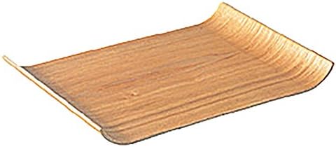KINTO 45140 Non-Slip Curb Tray, 14.2 x 9.8 inches (360 x 250 mm), Willow Wooden Tray by Unknown