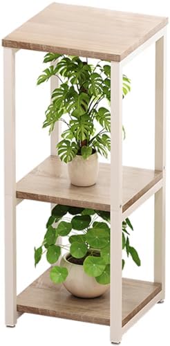 3 Tier Plant Stand Indoor Corner Tall Square Shape Plant Shelf by YIZAIJIA