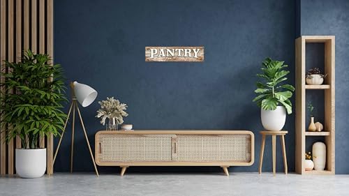 Vintage Tin Pantry Open 24 Hours Sign Retro Metal Sign Suitable For Home And Pantry - Multi-Purpose For Indoor/Outdoor Use Plaque 4x16 Inch - Image 5