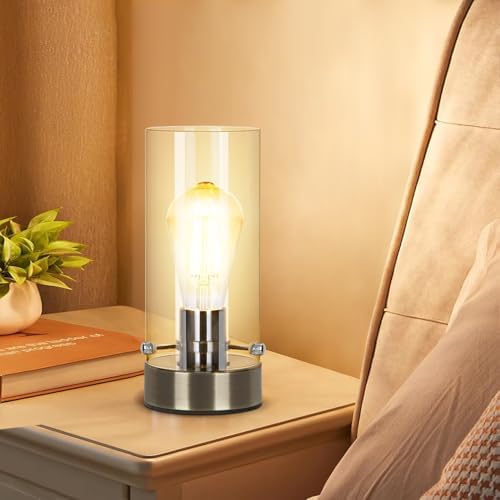Bedside Nightstand Lamp for Bedroom Living Room, Modern Desk Lamp - Image 5