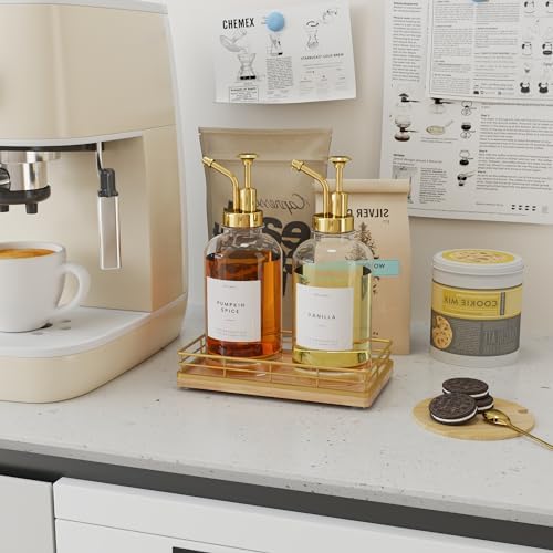 Wooden Decorative Tray, Oak 7.5" L Coffee Table Tray for Kitchen Countertop Soap Sponge Holder for Dresser Perfume Jewelry Candle Nightstand Table Centerpieces for Dining Room Decor Natural - Image 3