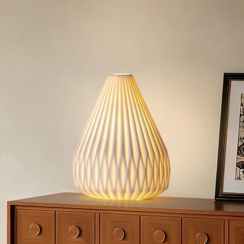 9.1" Decorative Ceramic Table Lamp Living Room,Bedroom,Corded,Bulb Included by Unknown
