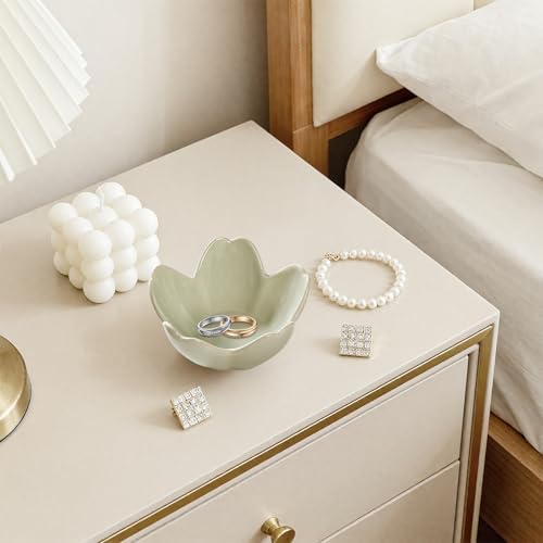 Ceramic Jewelry Dish Tray Ring Holder Trinket Dish Birthday Gifts for Women - Image 5