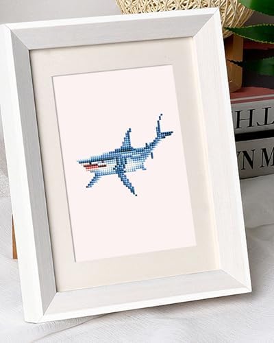 PeakLuv Small Diamond Art Kits Fishes Mini Diamond Painting Kits for Adults - Image 6