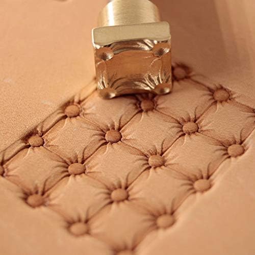 DandS ltd Leather Stamp Tool, Sofa, Professional Steel Craft Tool for Leatherworking, Embossing, Carving & Stamping Leather Projects, Belts Wallets & DIY Projects Compatible with Mallet #361B