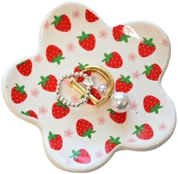 Teen Girls Gifts - Trendy Preppy Stuff - Aesthetic Bedroom Decor - Preppy Room Decor - Checkered Jewelry Tray by OVENKEI
