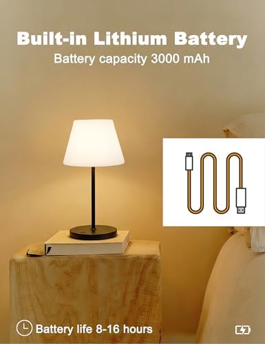 WEILAILUX Small Outdoor Table Lamp, Shower Lamp Waterproof (Mini Green) - Image 6