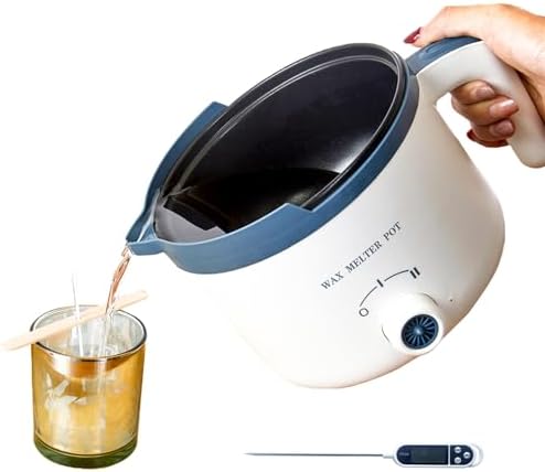 Ksedcon Electric Wax Melter Pot for Candle Making with Pouring Spout 1.5Qt by WaxMelterforcandlemaking