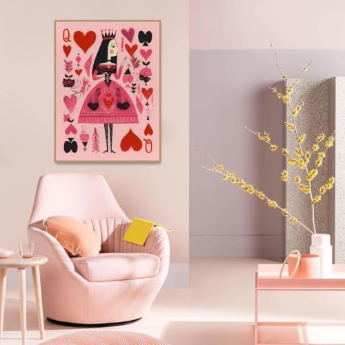 Pink Poker Diamond Art Kits for Adults Diamond Painting Kit for Beginner - Image 2