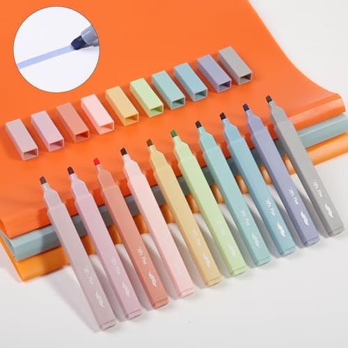 Mr. Pen- Aesthetic Highlighters No Bleed, 10 Pack, Assorted Colors | Chisel Tip, Cute Highlighters Assorted Colors for Journaling, Highlighting, Underlining, Fast Dry, Back to School Supplies - Image 7