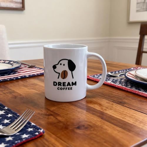 Mug Set of 2 Cute Cat and Dog Ceramic Mug Set Pet Lover Cup Set Novelty Animal Tea Cups - Gift for Pet Lovers,Cat Mom & Dog Dad,Animal Owner - Image 4